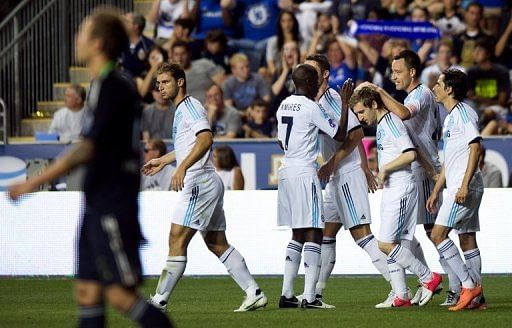 Chelsea are in the midst of a four-game USA tour
